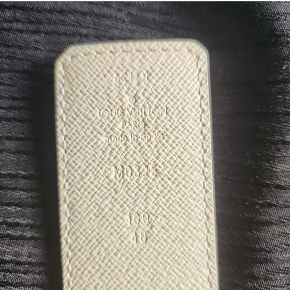 LOUIS VUITTON DAMIER AZURE BELT - Picture 2 of 3